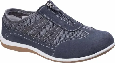 Produktbild von Fleet & Foster - Damen Schuhe "Mombassa", Wildleder FS6588 (41) (Grau)
