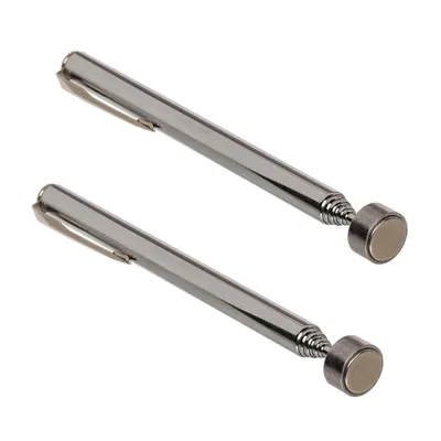 Produktbild von 2x Teleskop Magnetheber 62 cm Magnetstab Magnetgreifer Zugkraft 900g Magnet Greifer Stab Heber