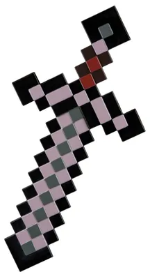 Produktbild von Jakks Pacific Minecraft Kunststoff-Replik Nether Sword Schwert 51 cm JPA124369-15L