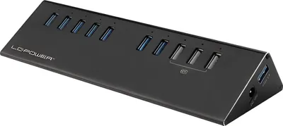 Image de LC-Power USB-Hub 7xUSB 3.0 + 3xLadefunktion LC-HUB-2B-10