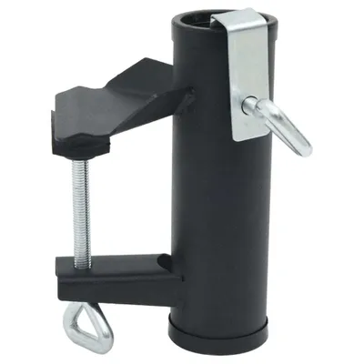 Immagine prodotto di vidaXL Supporto per ombrellone da balcone 2 pezzi 25-38 mm in acciaio