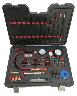 Immagine prodotto di Set-kit compressione e perdita di kompressiontester, kit per benzina motore diesel, tester di professionale per auto, di pressione per motori e con adattatore, camion, moto