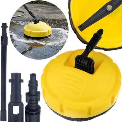 Productafbeelding van Hogedrukborstel T-Racer – Patio Spuitmond Rotatie 2 Spuitmonden | Compatibel met Kärcher K2–K7, Black & Decker, Bosch AQT
