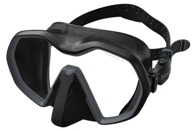 SEAC-Icona-Einglas-Tauchmaske-schwarz-antracite