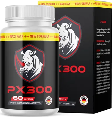 Image de PX300 Strong Caps | soutenir l'usage quotidien | 60 gélules