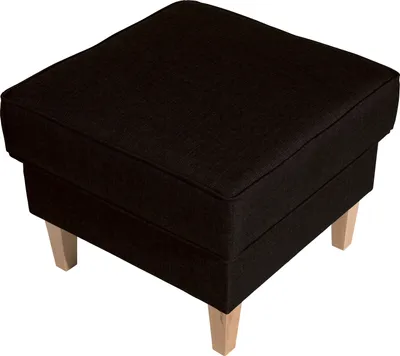 Produktbild von Max Winzer Hocker Lorris - Flachgewebe schoko - Maße: 53 x 53 x 45 cm