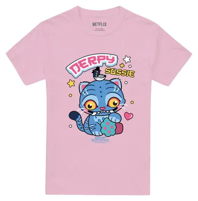 Productafbeelding van K-Pop Demon Hunters - T-shirt voor heren/dames, uni model, TV42730 (maat S) (roze)