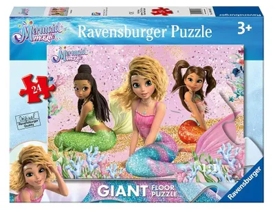 Productafbeelding van Puzzel 24: Zeemeermagie, groot formaat - Ravensburger
