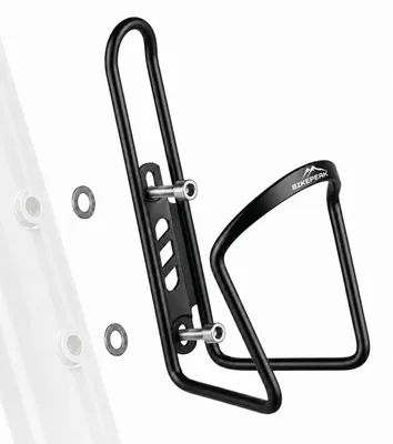 Produktbild von BikePeak Fahrrad-Flaschenhalter Aluminium schwarz – für alle Trinkflaschen