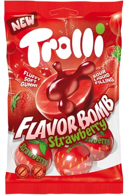 Obrázok produktu pre Trolli Flavor Bomb Strawberry 3D 75g