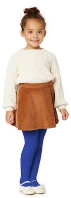 Produktbild von Merry Style Kinder Strumpfhose für Mädchen Microfaser 60 DEN WLSS001 (Modrak, 104-110)