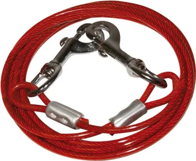 Produktbild von Trainingsleine degloria rot 9m