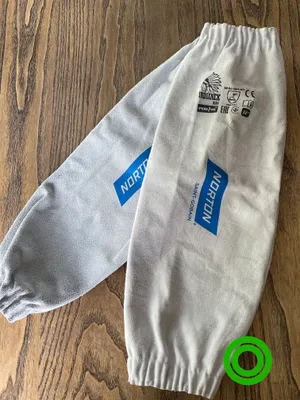 Produktbild von Schweißerärmel Armstulpe Ärmelschoner 45cm aus Spaltleder