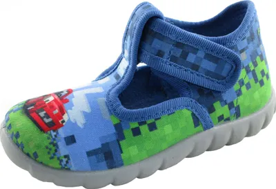 Obrázok produktu pre Detské domáce topánky na suchý zips značky Fischer