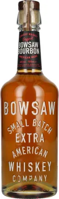 Image de Bowsaw Original 100% Straight SMALL BATCH BOURBON 40% Vol. 0,7l