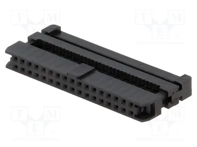 Produktbild von 1x Stecker mit Kabührung PIN: 34 weiblich 1mm T826134A101CEU -Steckverbinder