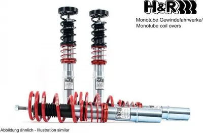Zdjęcie produktu dla Zawieszenie gwintowane H&R Monotube do samochodów VW, Seat, Cupra i innych