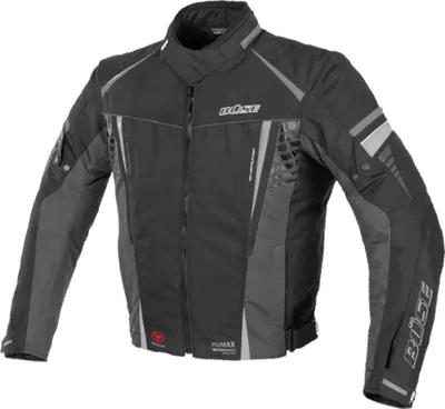Immagine prodotto di Giacca impermeabile da moto Büse Miles, nero/grigio, XL