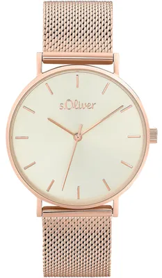 Immagine prodotto di s.Oliver orologio da polso da donna in acciaio inossidabile rosé 2033516