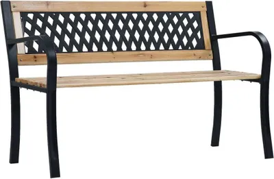 Produktbild von "2026 Promotion" Gartenbank/Parkbank, bis 150Kg, 120 cm Holz - Gartenbänke CC26619