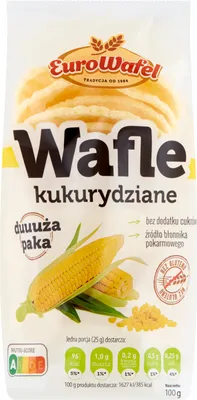 Obrázok produktu pre Eurowafel Kukuričné oplátky 100 G