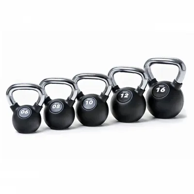 Zdjęcie produktu dla SEDCO RUBBER-CHROM Kettlebell 24 kg 20 kg