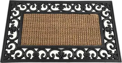 Image de SIENA GARDEN Tapis en caoutchouc "Gazelle" carré, 45 x 75 cm