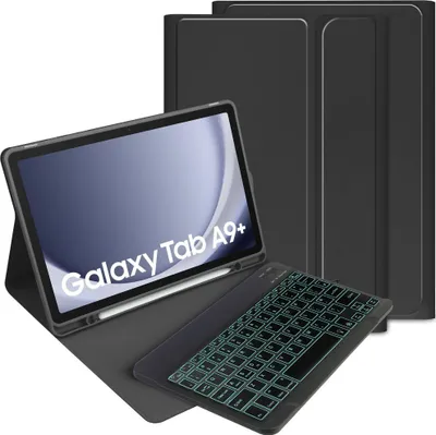 Produktbild von [OUTLET] Etui Tech-Protect SmartCase Pen + Keyboard Samsung Galaxy Tab A9+ Plus 11.0 X210 / X215 / X216 Schwarz