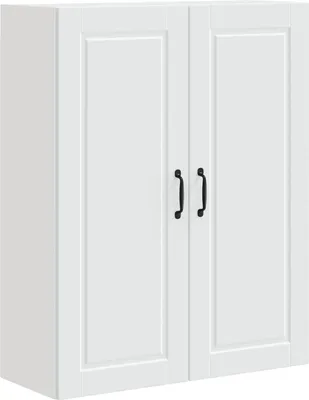 Immagine prodotto di vidaXL Armadio a muro PORTO Bianco 80 x 31 x 100 cm in materiale derivato dal legno