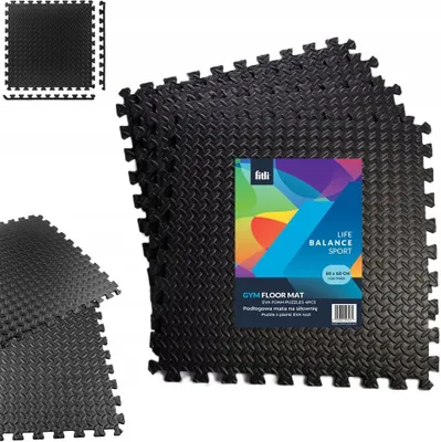 Obrázek produktu pro Puzzle Pěnová Podložka Pro Fitness Zařízení 4 Kusy Protiskluzová