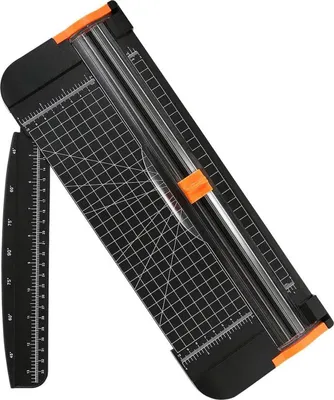 Produktbild von Tragbarer A4 Papierschneider und Guillotine - Perfekt für Scrapbooking und Bastelprojekte