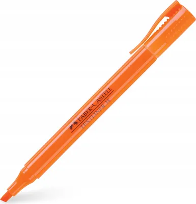 Produktbild von Faber-Castell Textliner 38, 1 Stück(e), Orange, Orange, Rund, Papier, Deutschland