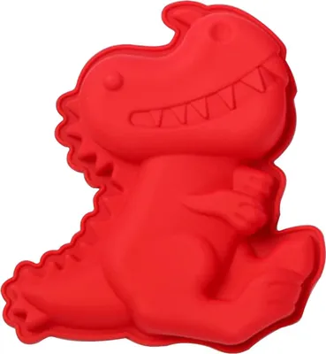 Produktbild von Dinosaurier Silikon-Kuchenform - 3D-Backform - ideal für Kindergeburtstage