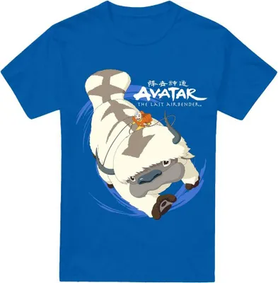 Produktbild von Avatar: The Last Airbender - "In Flight" T-Shirt für Herren TV6523 (L) (Königsblau)
