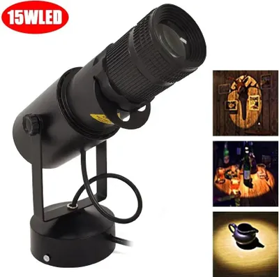 Zdjęcie produktu dla Reflektor sceniczny LED – oświetlenie sceniczne – moc 15 W – pilot zdalnego sterowania – zasilanie sieciowe – zastosowanie profesjonalne – żarówka w zestawie – dla DJ-ów, dyskotek, imprez