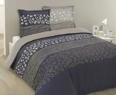 Immagine prodotto di Omgoods - Set di biancheria da letto reversibile, 200 x 200 cm, con 2 federe