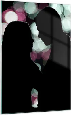 Produktbild von Bilder auf glas - Einteilig - Paar Liebe Beziehung - 70x100cm - Glasbilder - Wandbilder - Bilder - zum Aufhängen bereit - Wanddekoration aus Glas - Glas Bilder - Wandbild auf Glas - GPA70x100-2551