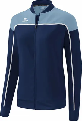 Produktbild von Erima Change By Erima Präsentationsjacke New Navy/verblasstes Denim/Weiß