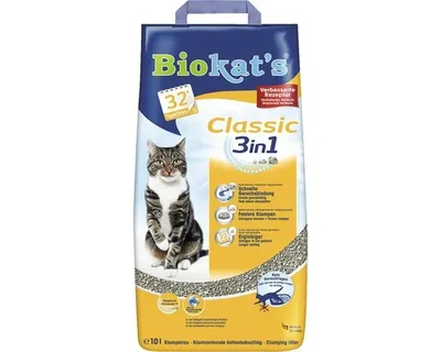 Produktbild von Katzenstreu Biokats Classic 3in1 10 l