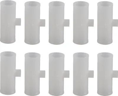 Produktbild von 10 Stück Hühnernippel-Docking-Trinker-Kugelhahn, Stahl-Wasserdüse, direkter Anschluss, G3/4