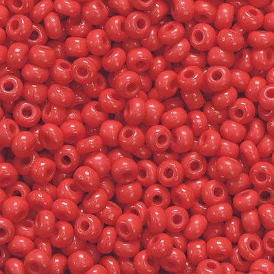 Produktbild von Rocailles 2,5 mm karminrot VE=5x20g