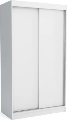 Produktbild von Neuer Schiebetürenschränke, Kleiderschranke EMI 100 cm (WEISS)