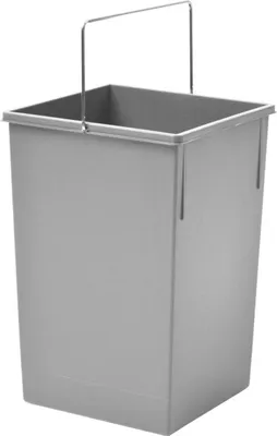 Produktbild von Hailo 176829 Ersatz-Inneneimer eckig grau, 15 l für Multi-Box