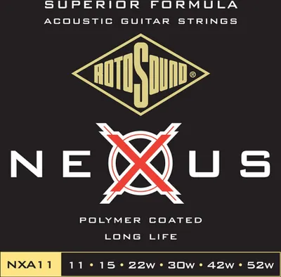 Produktbild von Rotosound NXA11 Saiten für Akustikgitarre