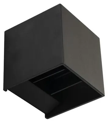 Produktbild von Außenwandleuchte, Wandlampe außen Metall, Außenlampe, Wandleuchte LED, Außenlampe, Außenbeleuchtung, Venus schwarz