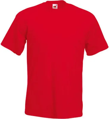 Produktbild von Fruit of the Loom - Super Premium T - Red - XL