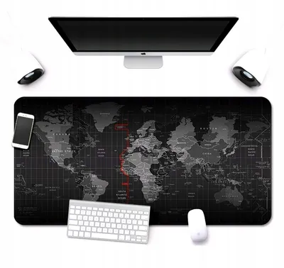 Produktbild von ICRO® Gaming Mauspad, XXL Speed Mousepad 800 x 300 mm, Geschwindigkeit & Präzision