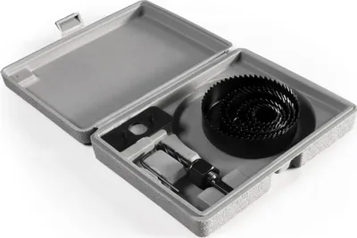Image de Jeu de scies cloches McPower LSM-95, 9 pièces, 25-89 mm, avec mallette de transport