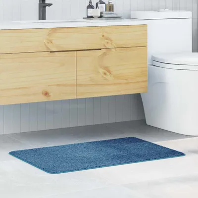 Immagine prodotto di Tappeto da bagno antiscivolo Blu 60 x 90 cm PP