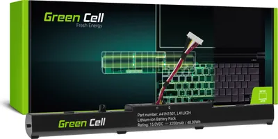 Produktbild von Green Cell Laptop Akku A41N1501 für Asus ROG GL752 GL752V GL752VW, Asus VivoBook Pro N552 N552V N552VW